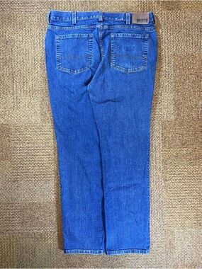 Duluth Trading Flex Weekender Relaxed Jeans Men’s 38x34 Blue Denim